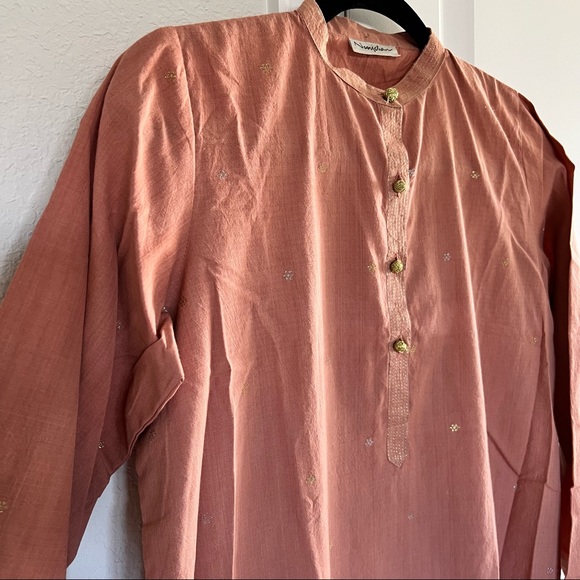 Pink pakistani kurta - Picture 2 of 5